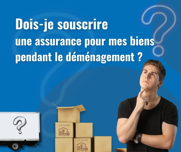 Dois-je Souscrire une Assurance pour Mes Biens Pendant le Déménagement avec Transport Économique ?