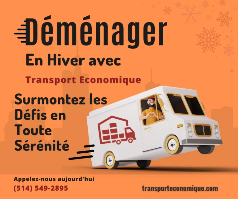 Déménager en Hiver