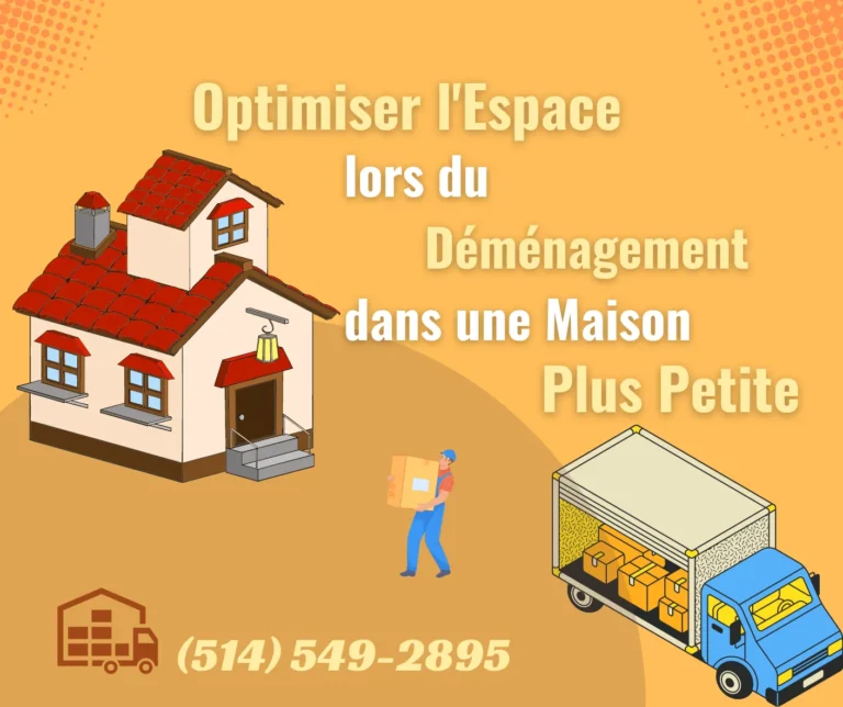 Optimiser l'Espace lors du Déménagement dans une Maison Plus Petite