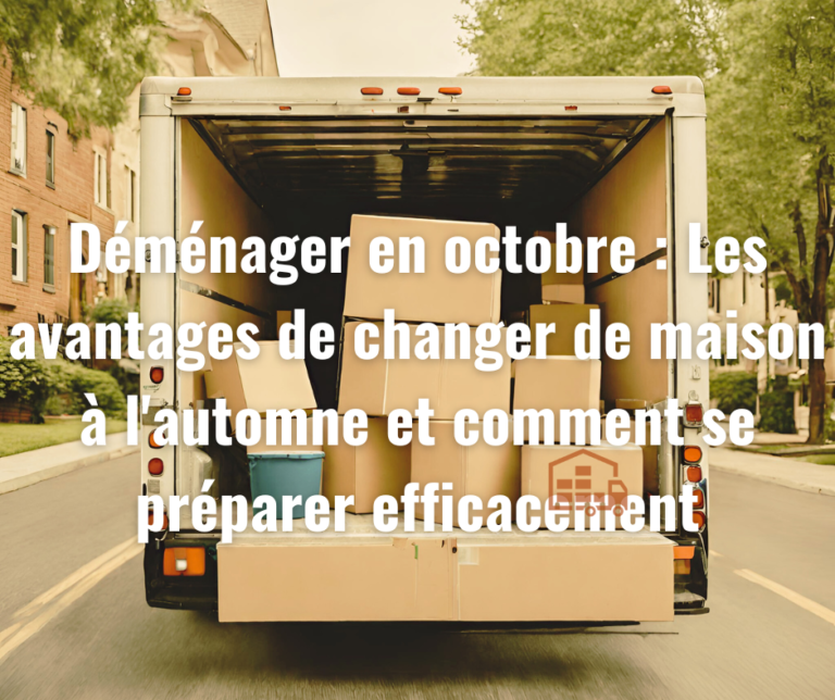 Déménager en octobre