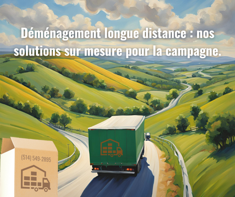 Déménagement longue distance