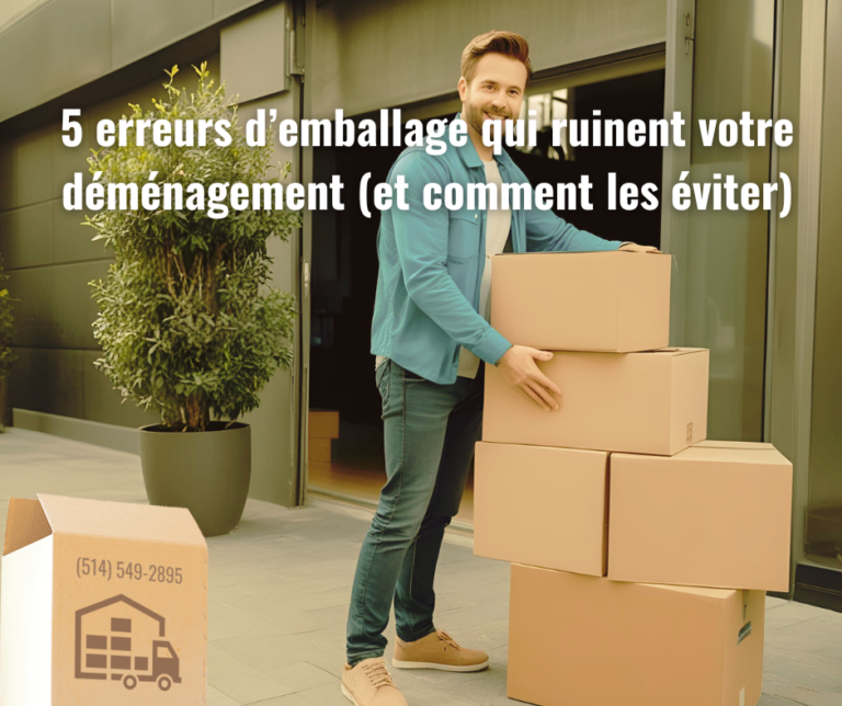 erreurs d’emballage