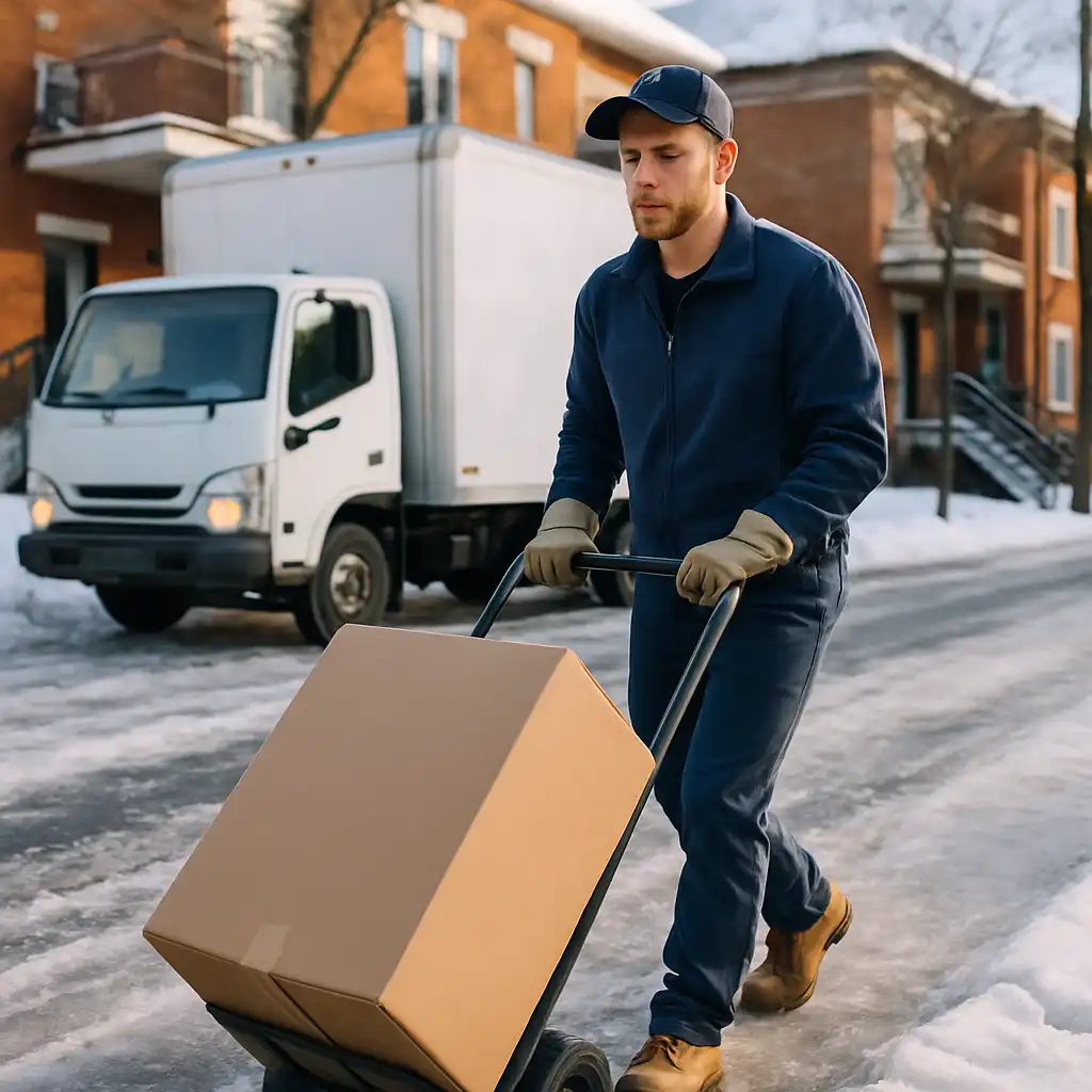 Déménager Pendant les Rues Glacées de Montréal : Conseils Économiques pour un Déménagement Sécuritaire en Janvier