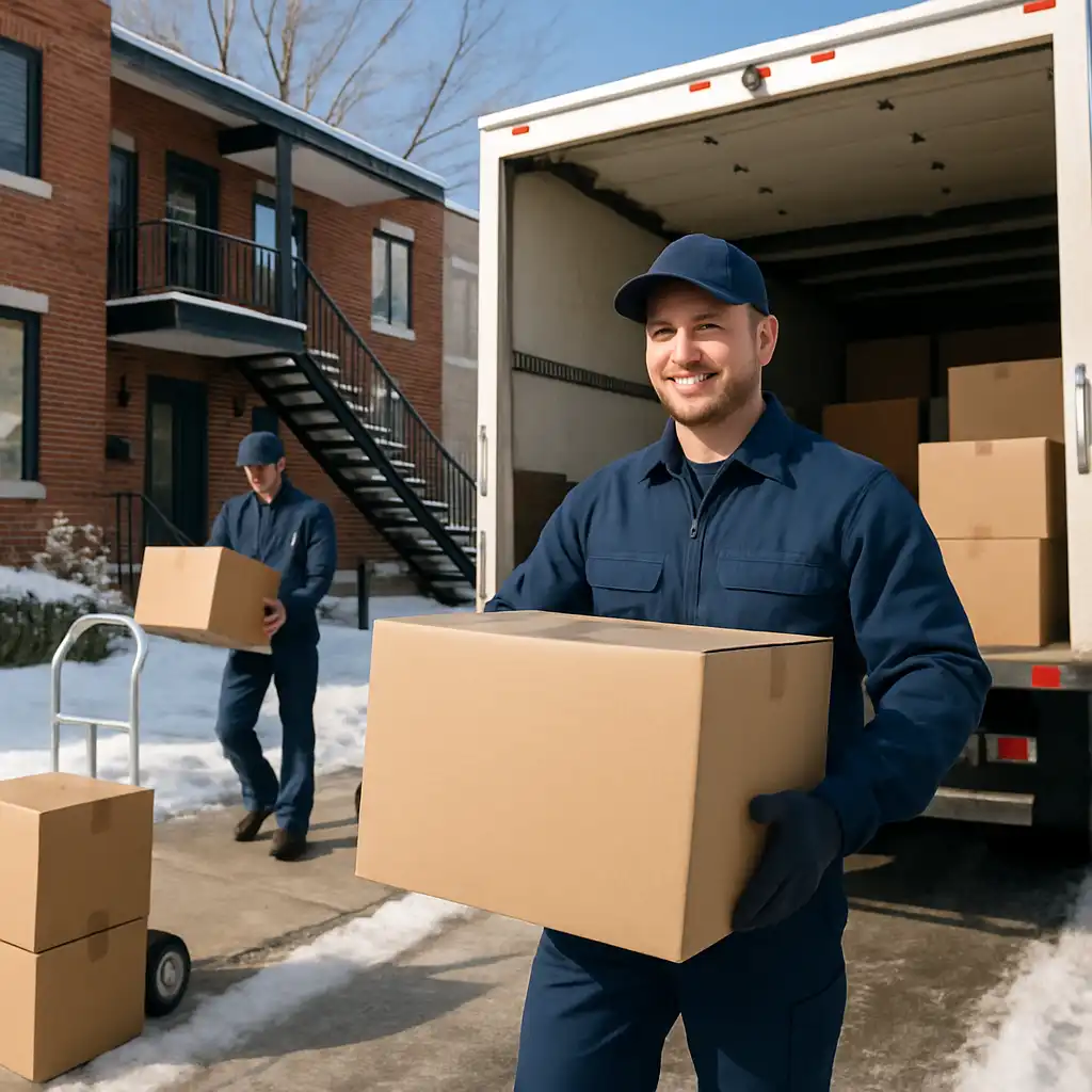 Stratégies pour un déménagement économique en hiver à Montréal